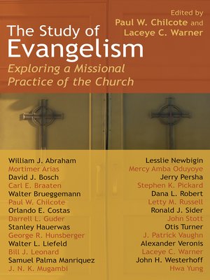 cover image of The Study of Evangelism
